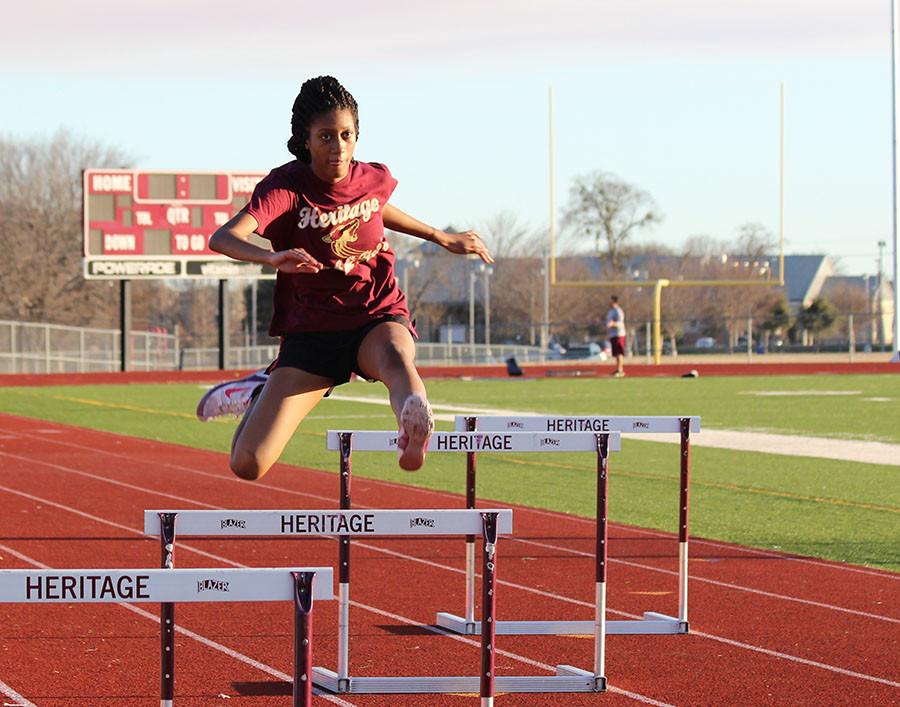 Aakilah Clark and her team mates were determine to tackle their unfinished business in their events this season. 