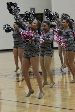 Drill team competes at Liberty