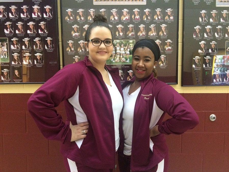 Highsteppers managers wear matching warm ups on special occasions because they are just as important as any other dancer. 