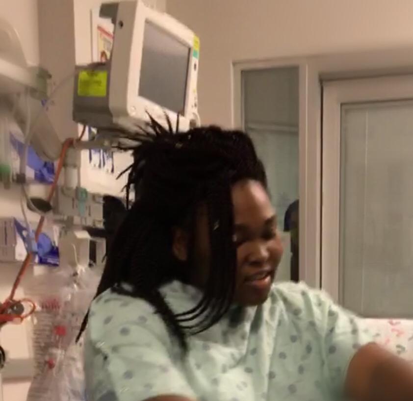 Ready to get her liver checked, junior Ashaunti Johnson has been diagnosed with Primary Sclerosing Cholangitis and Autoimmune Hepatitis. Over the course of two years, Johnson has had to complete a series of five surgeries in order to make sure her liver is being taken care of.