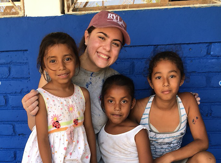 Senior Malorie McGruder recently volunteered to help a small community in Nicaragua, Central America during Spring Break.